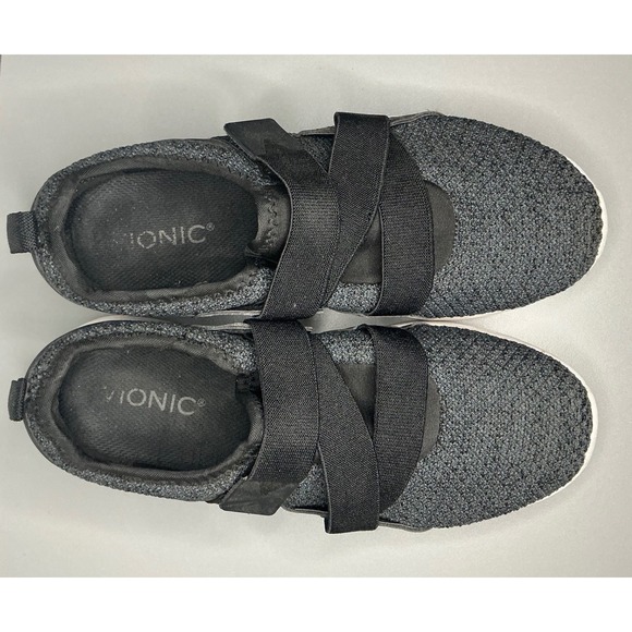 Vionic Shoes - Vionic Aimmy Black Knit Sneakers Women Size 8‎ Comfort Casual Active Gym Workout